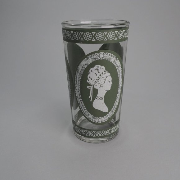 VTG Dominion Jasperware Cameo Tumbler - Picture 1 of 10